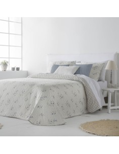 Colcha Bouti Primavera Verano Reversible Fundeco Aurora