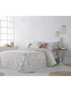 Colcha Bouti Primavera Verano Reversible Fundeco Aurora 2
