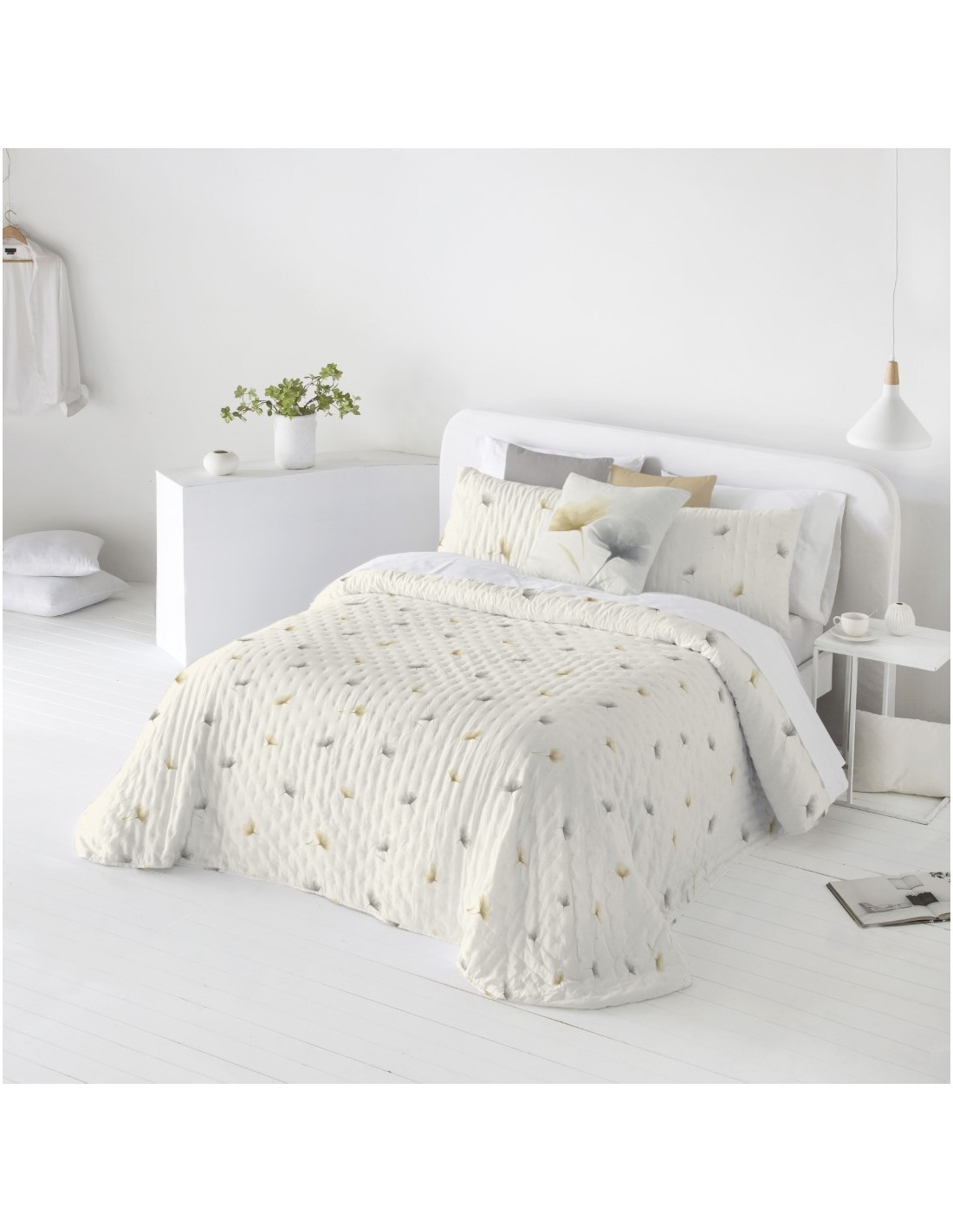Colcha Bouti Primavera Verano Reversible Fundeco Claris