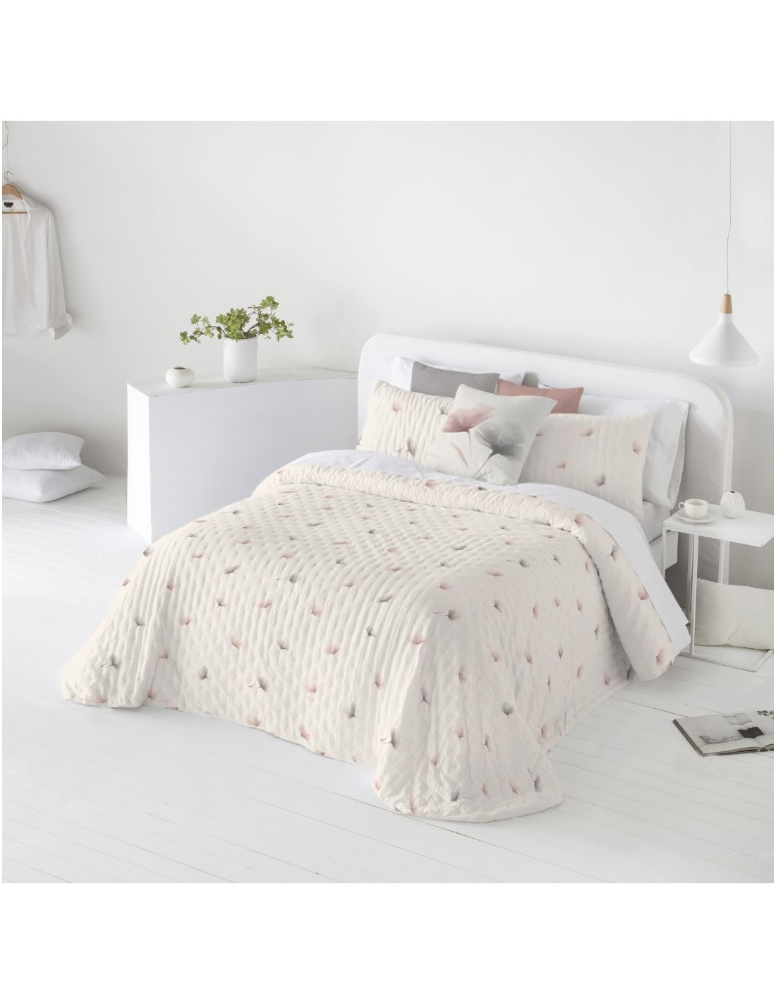 Colcha Bouti Primavera Verano Reversible Fundeco Claris