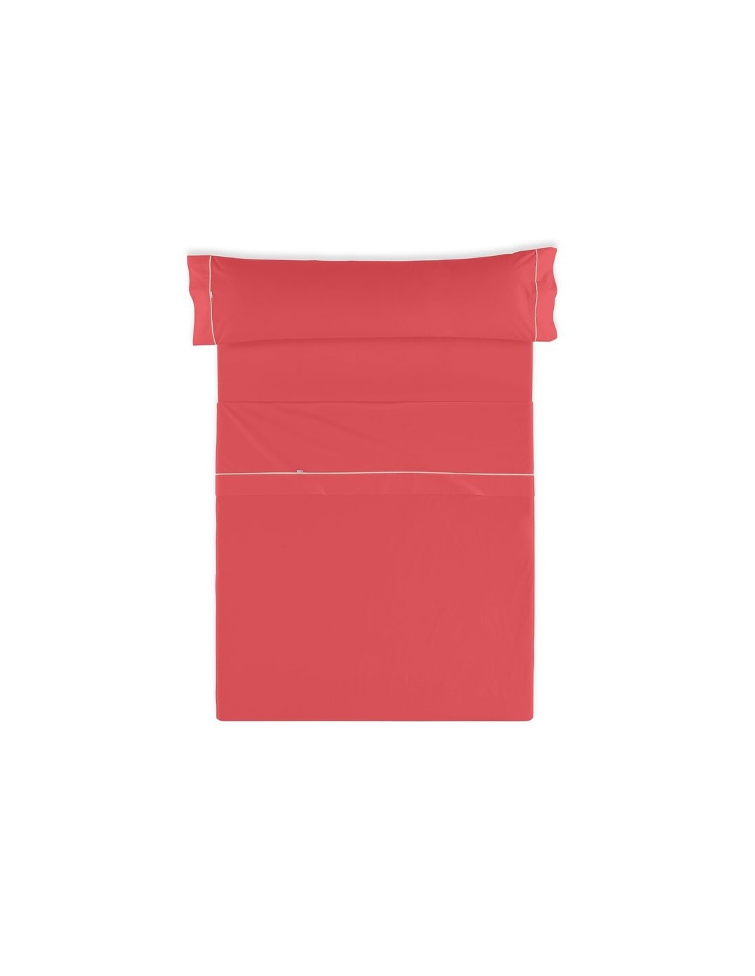Juego de sábanas LISOS BIÉS 014-ROJO