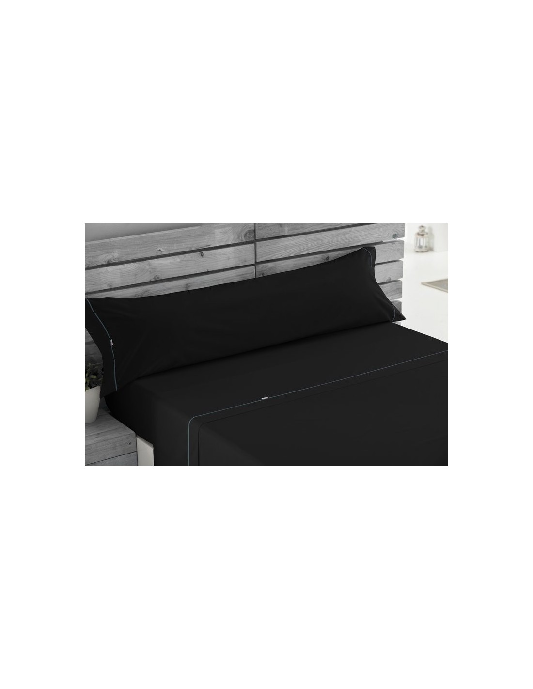 Juego de sábanas LISOS BIÉS 113-NEGRO