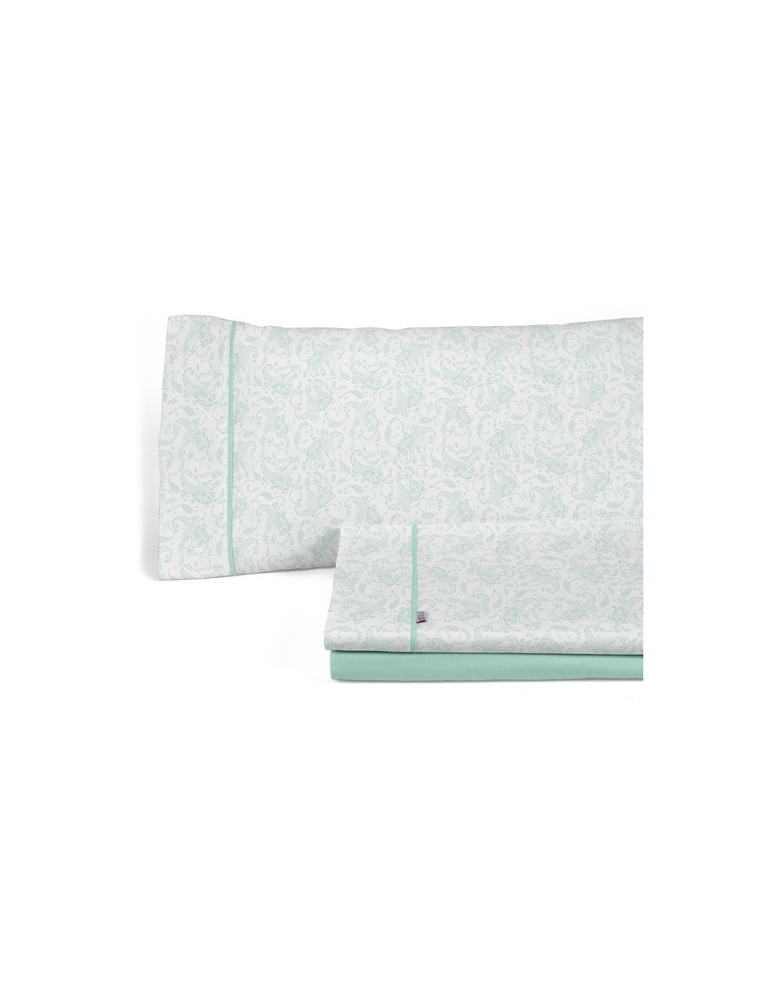 Juego sábanas estampadas Lara 316-AQUA