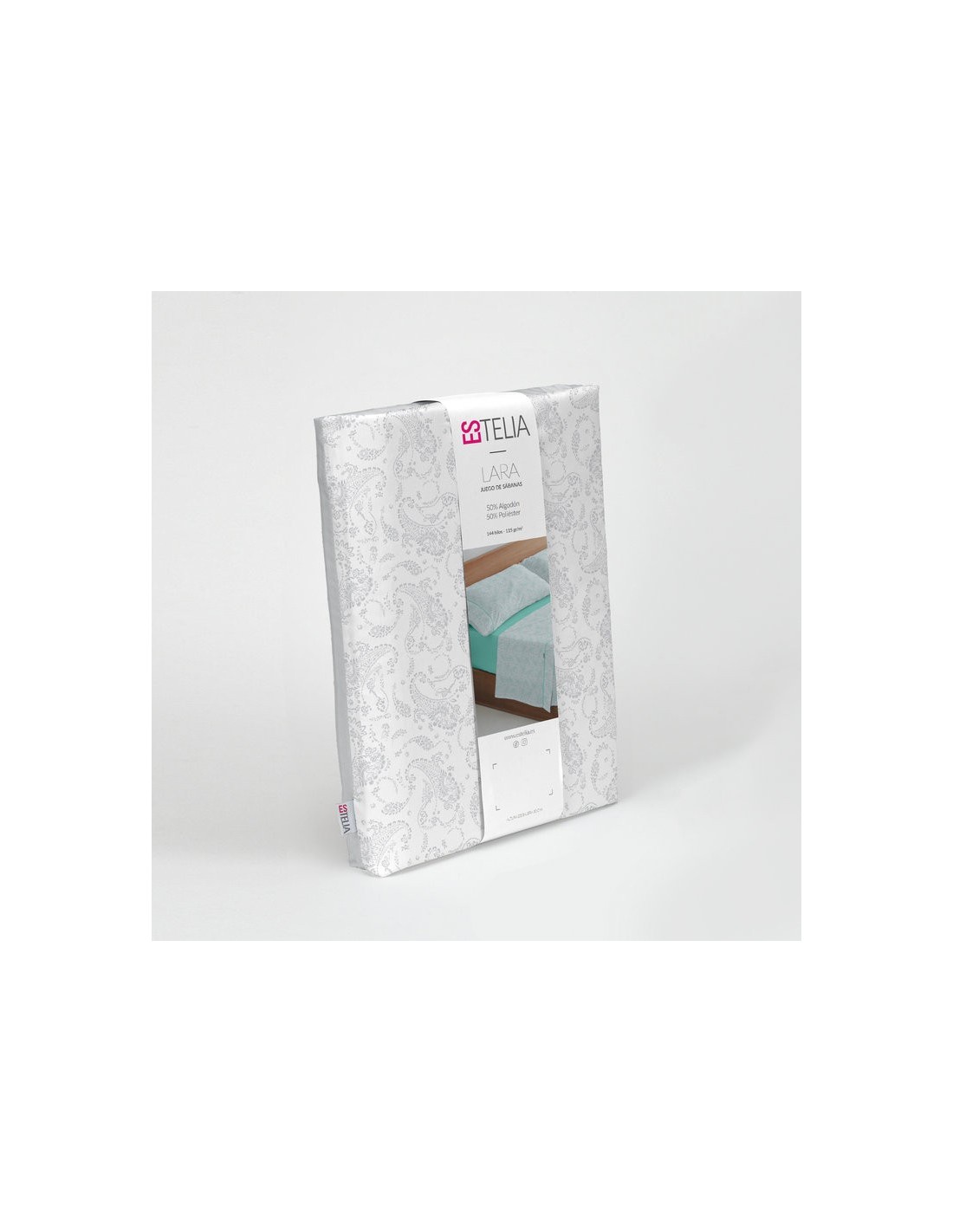Juego sábanas estampadas Lara 024-PERLA