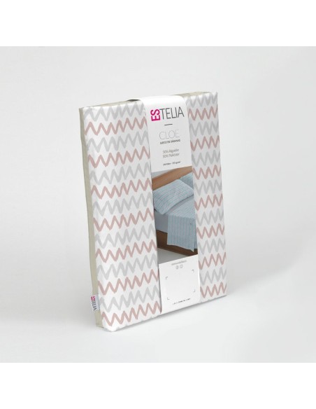 Juego sábanas estampadas Cloe 004-ROSA