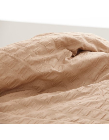 Dúo de funda nórdica y almohada Amán 366-ARENA