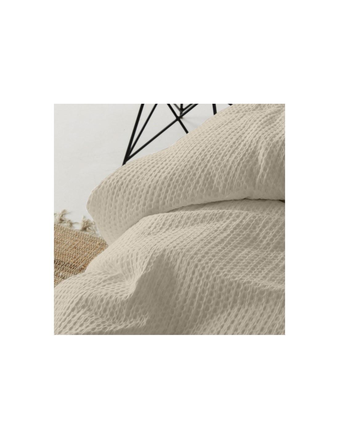 Dúo Banús jacquard algodón 138-PIEDRA