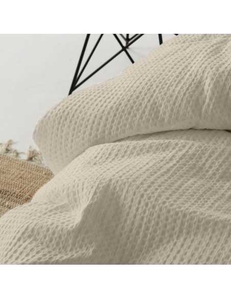 Dúo Banús jacquard algodón 138-PIEDRA