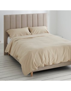 Dúo funda nórdica y almohadas algodón Suiza.