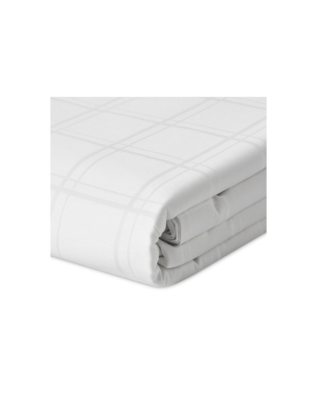 Dúo de funda nórdica de algodón Sophia 001-BLANCO