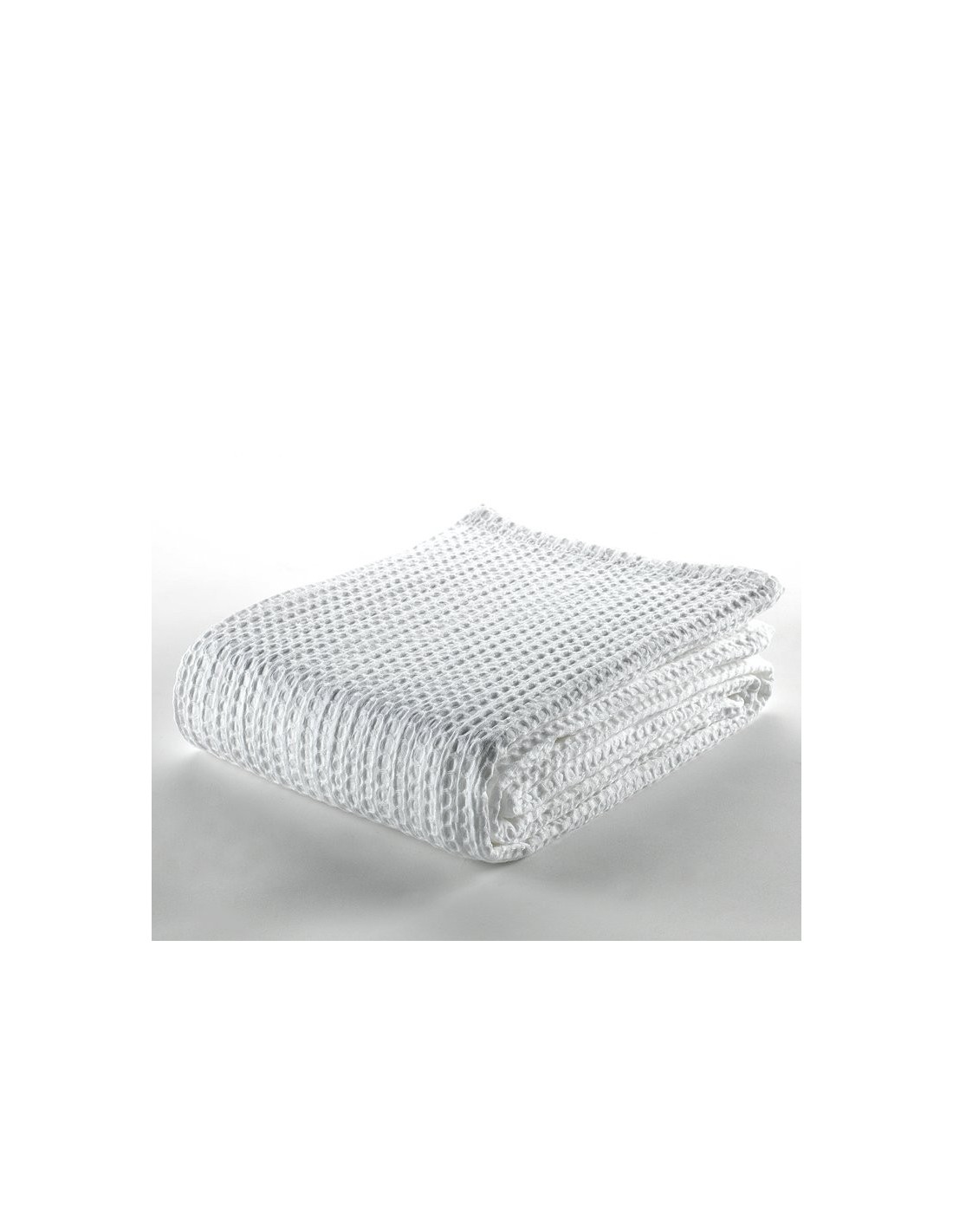 Colcha cubrecama tejida Banús 001-BLANCO