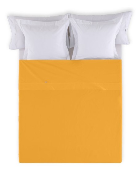Sábana encimera COMBI LISOS. 100% algodón (144 hilos) 081-MAIZ