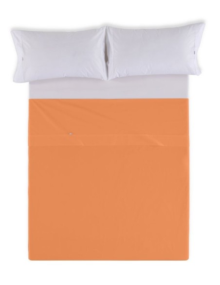 Sábana encimera COMBI LISOS. 100% algodón (144 hilos) 331-MANGO