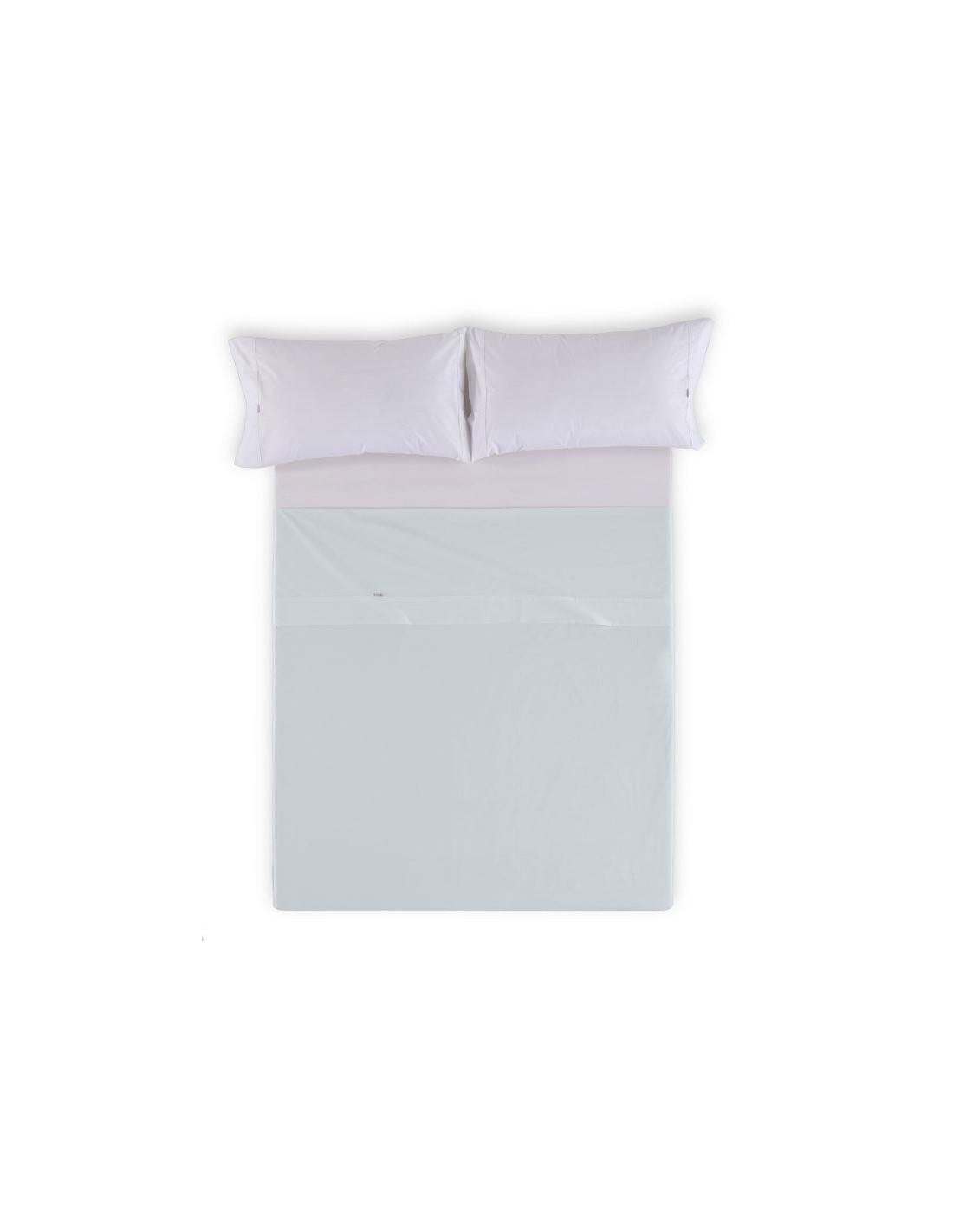 Sábana encimera COMBI LISOS BIÉS. 100% algodón (200 hilos) 024-PERLA
