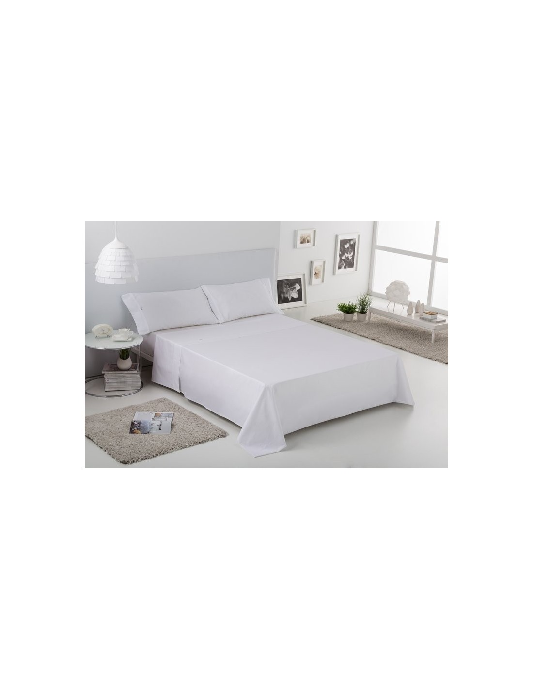 Sábana encimera COMBI LISOS 001-BLANCO