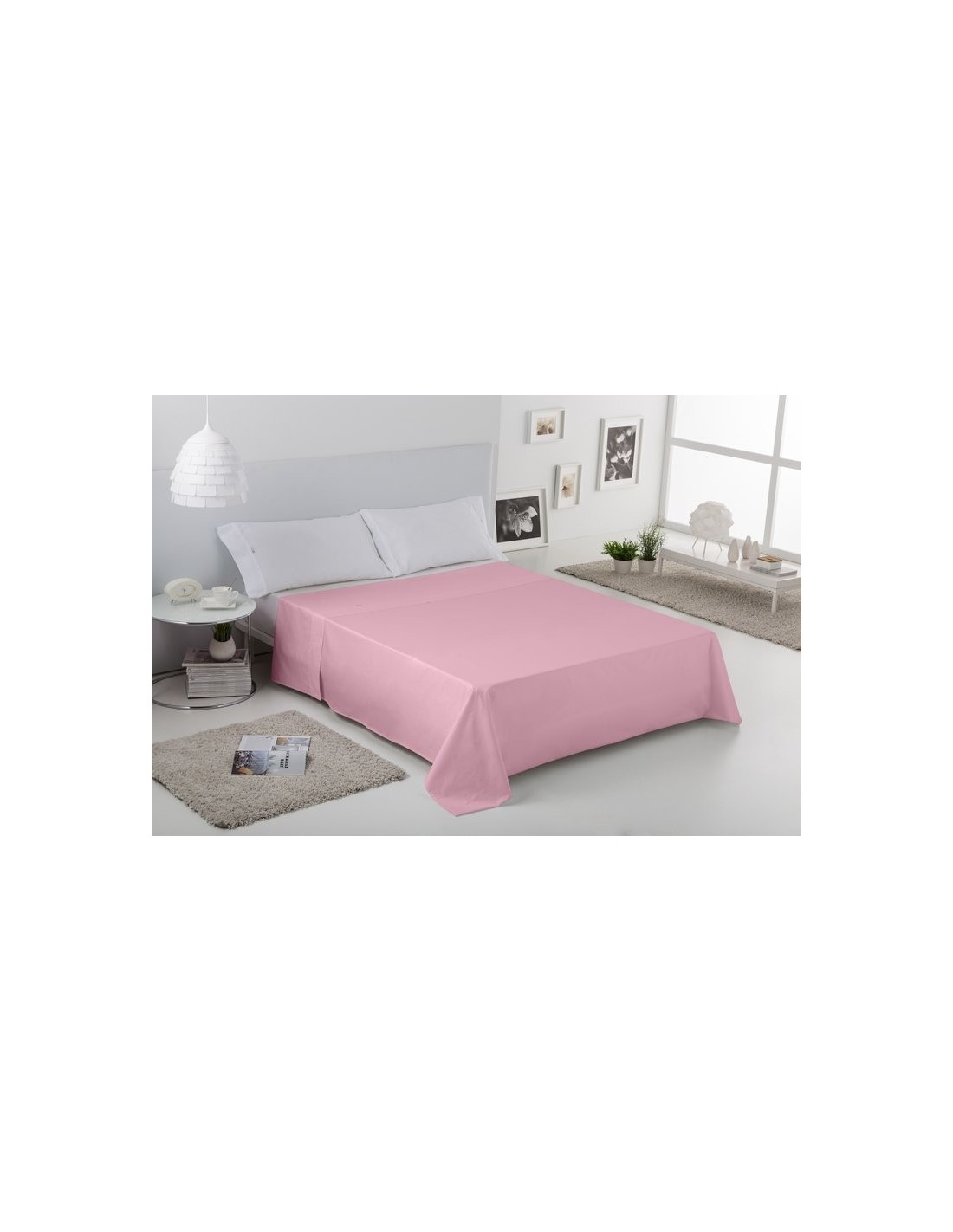 Sábana encimera COMBI LISOS 004-ROSA