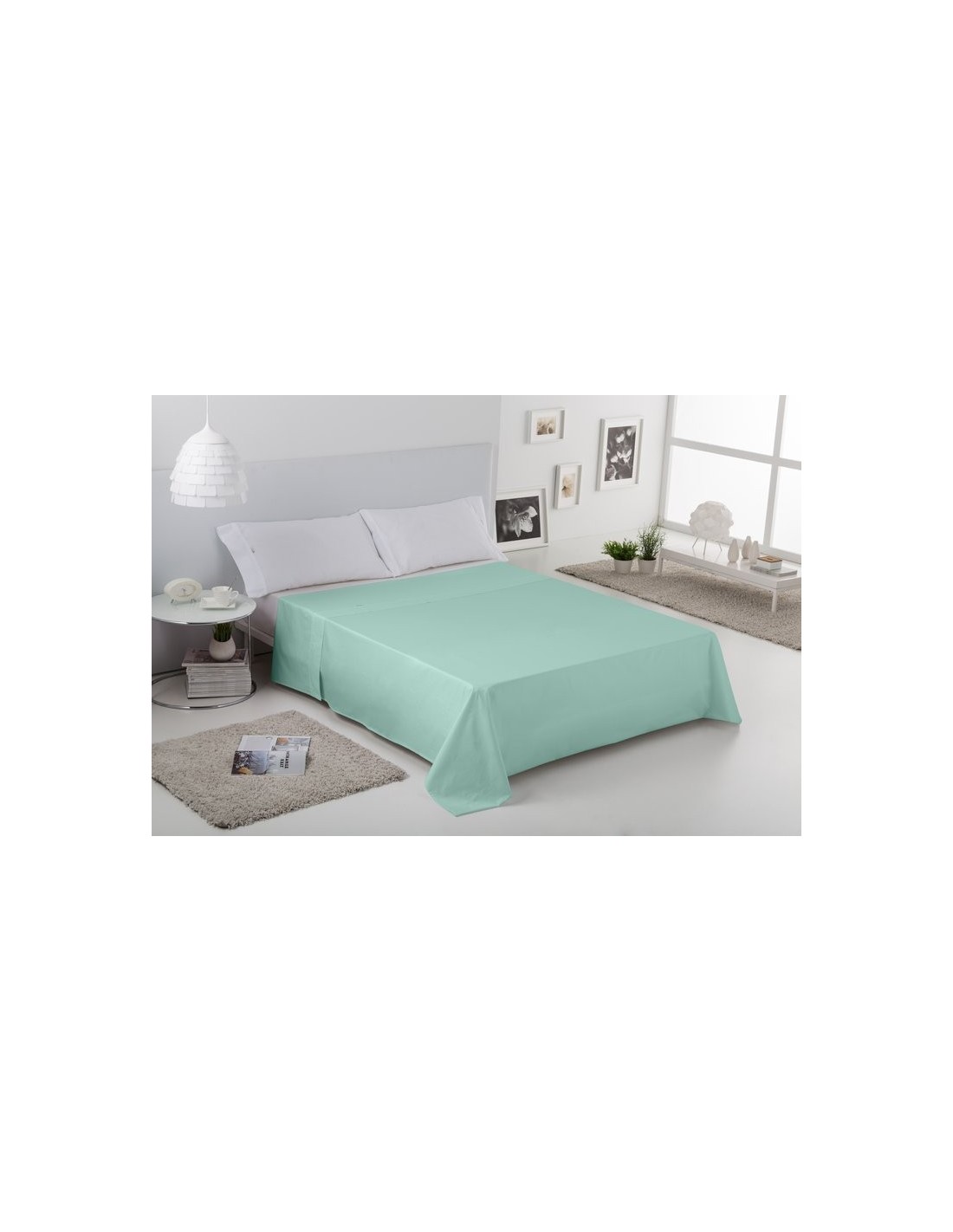 Sábana encimera COMBI LISOS 316-AQUA
