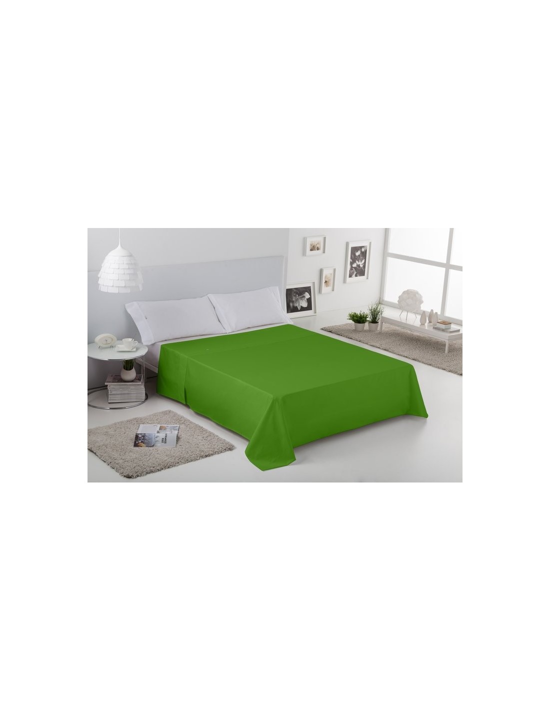 Sábana encimera COMBI LISOS 005-VERDE