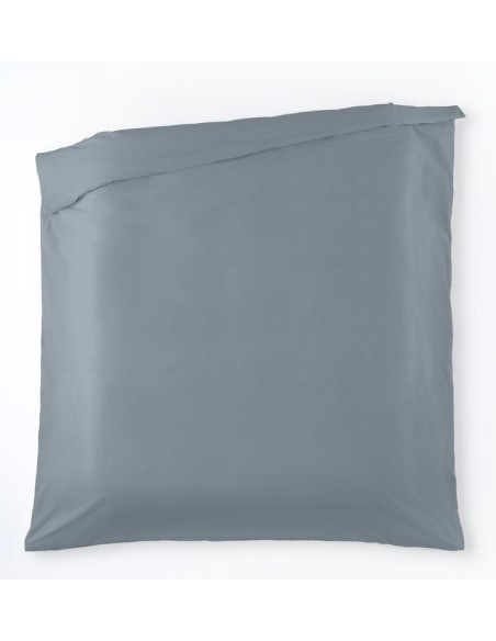 Funda nórdica COMBI LISOS. 100% algodón (200 hilos) 254-ACERO