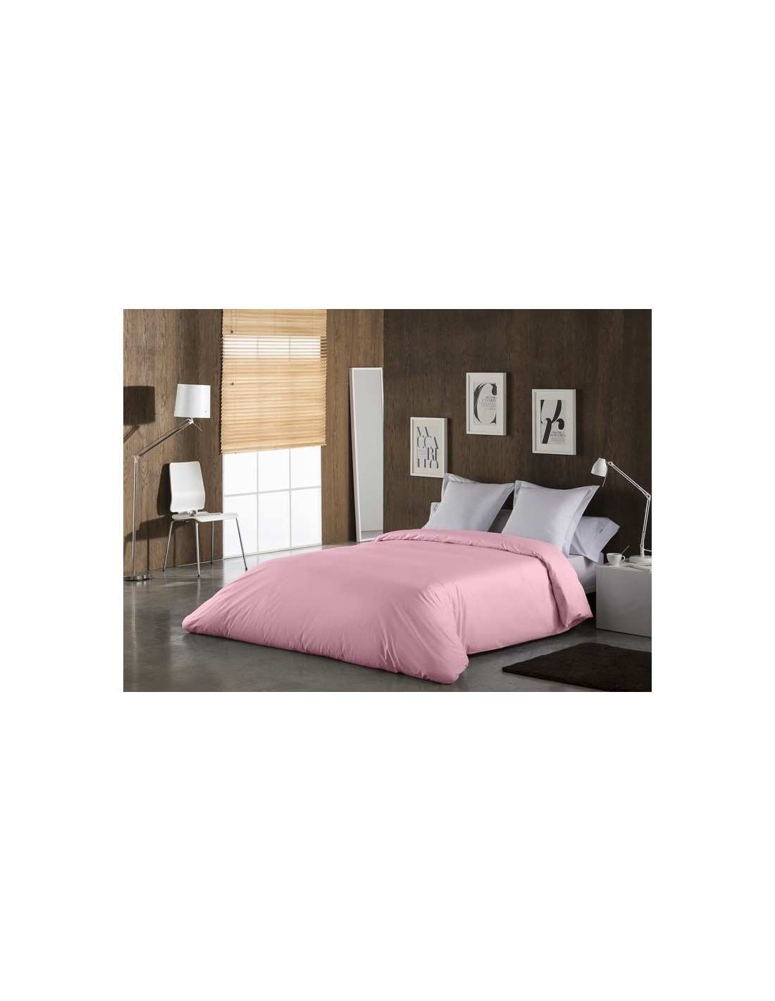 Funda nórdica COMBI LISOS 004-ROSA