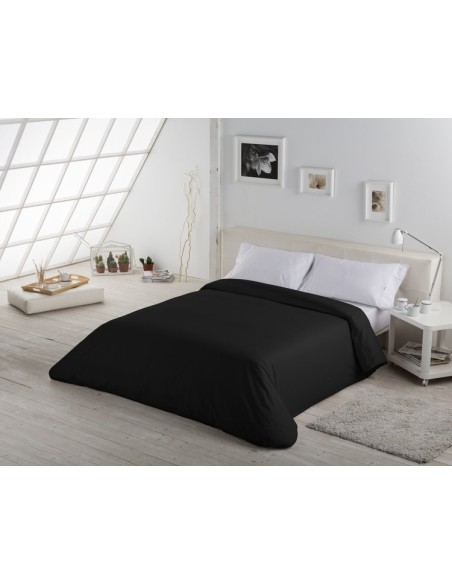 Funda nórdica COMBI LISOS 113-NEGRO