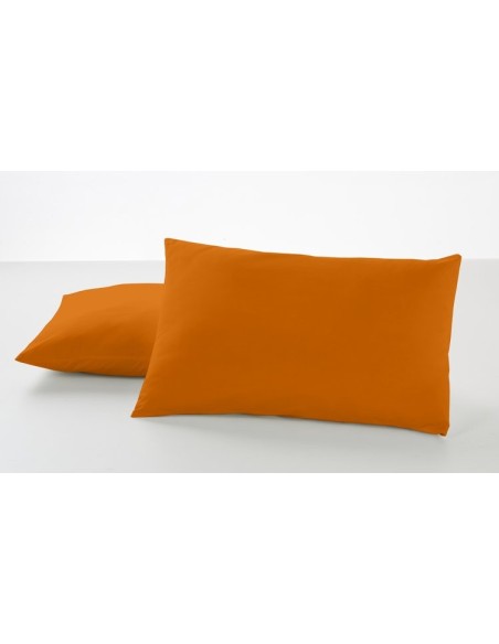 Funda de almohada COMBI LISOS 029-OCRE