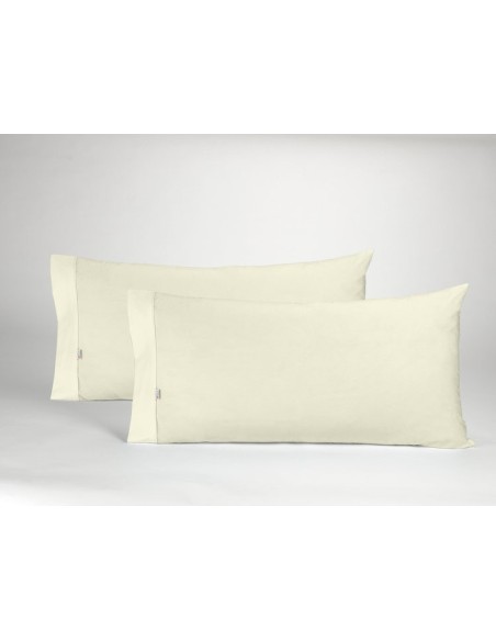 Funda de almohada COMBI LISOS 021-CREMA