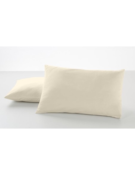 Funda de almohada COMBI LISOS 021-CREMA