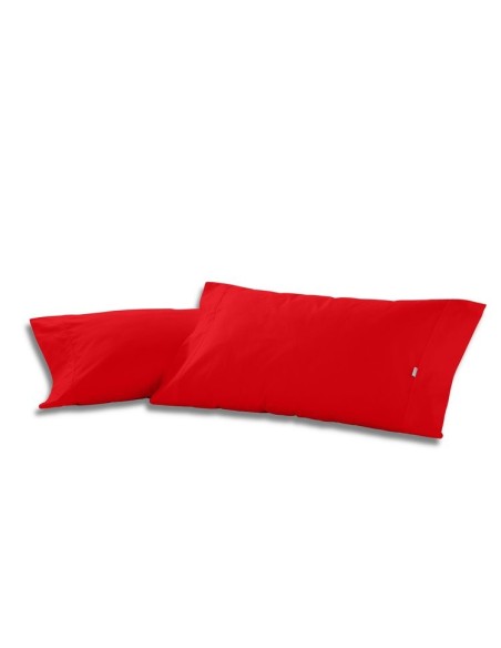 Funda de almohada COMBI LISOS 357-ROJO V.
