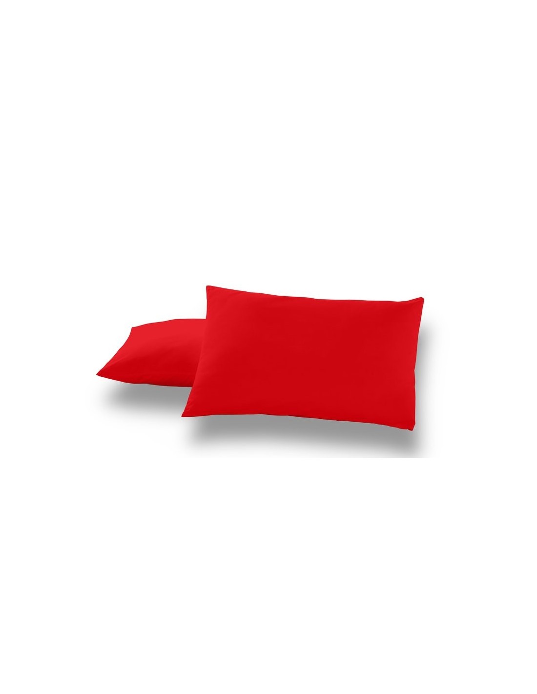 Funda de almohada COMBI LISOS 357-ROJO V.