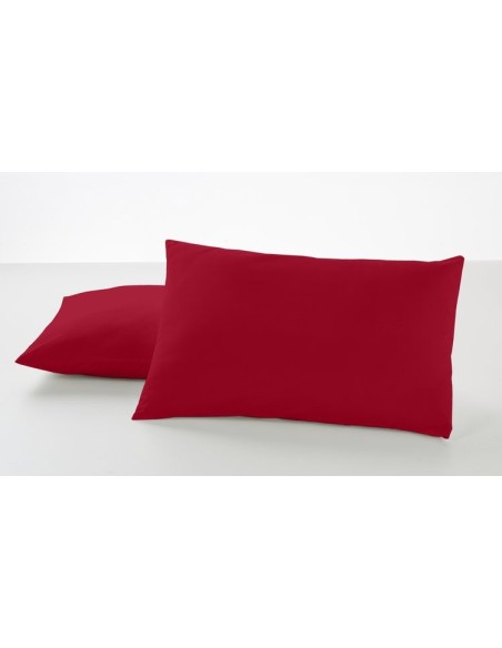 Funda de almohada COMBI LISOS 015-BURDEOS