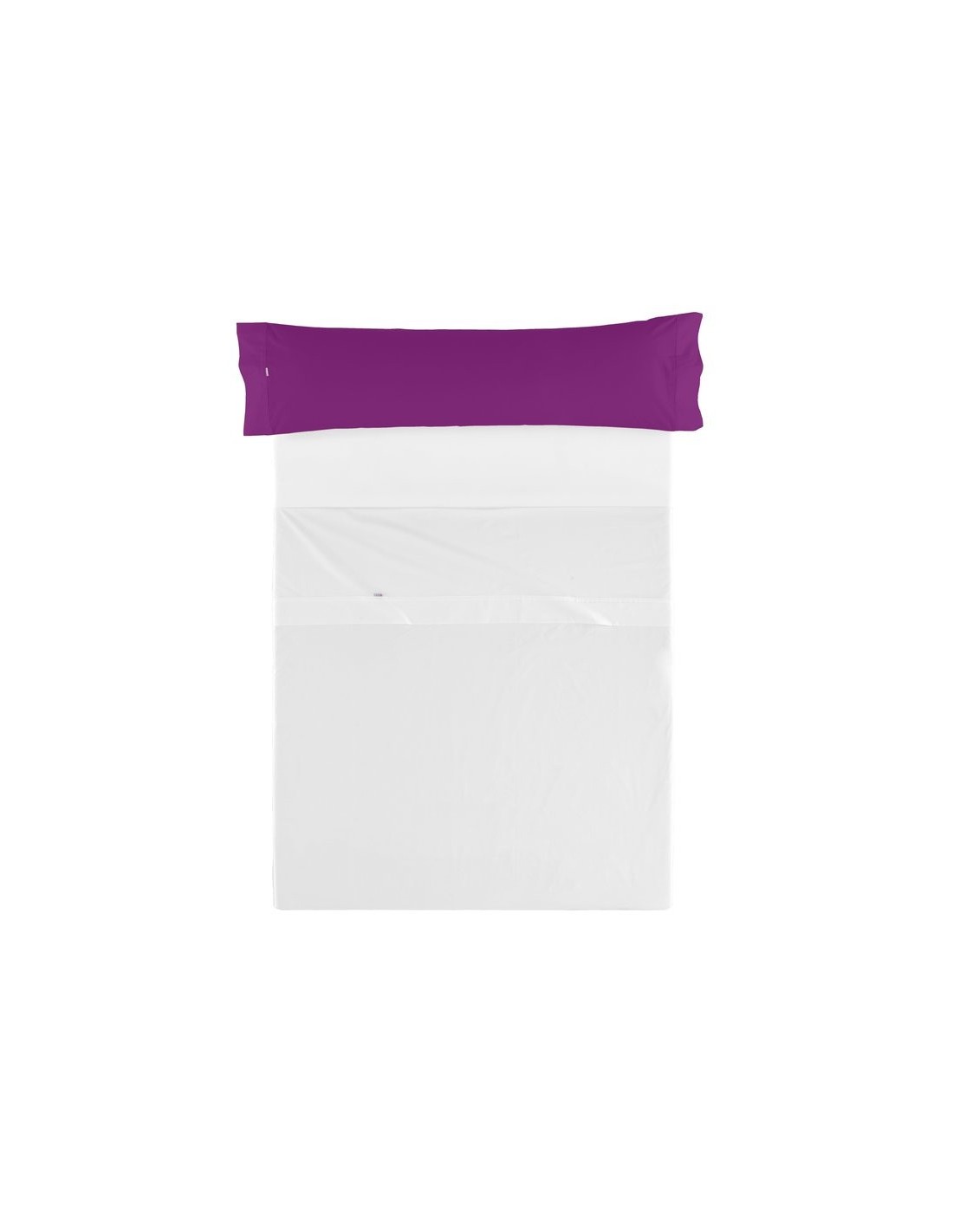 Funda de almohada COMBI LISOS 136-MORADO