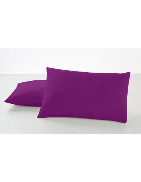 Funda de almohada COMBI LISOS 136-MORADO