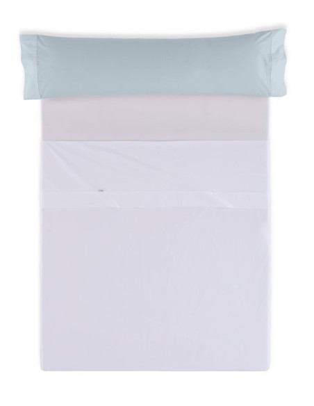 Funda de almohada COMBI LISOS 010-Az. CELESTE