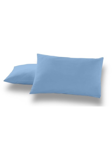 Funda de almohada COMBI LISOS 120-Az.  CLARO