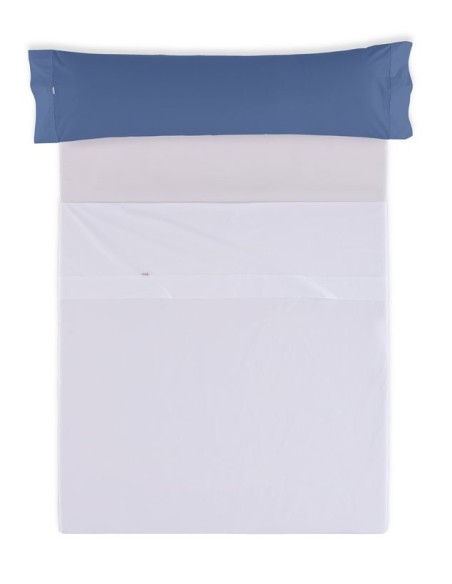 Funda de almohada COMBI LISOS 017-AZULON