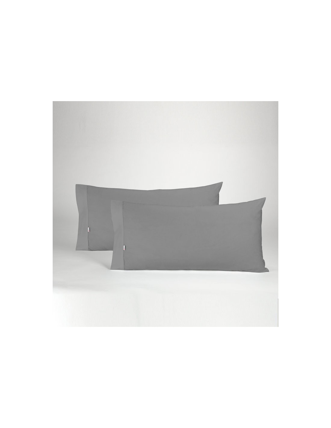 Funda de almohada COMBI LISOS 364-TITANIO