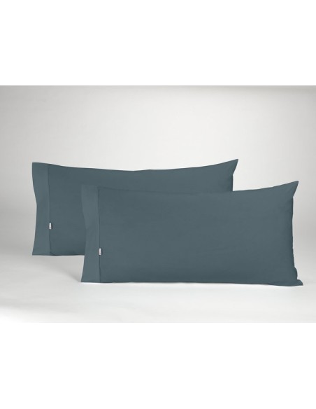 Funda de almohada COMBI LISOS 016-GRIS