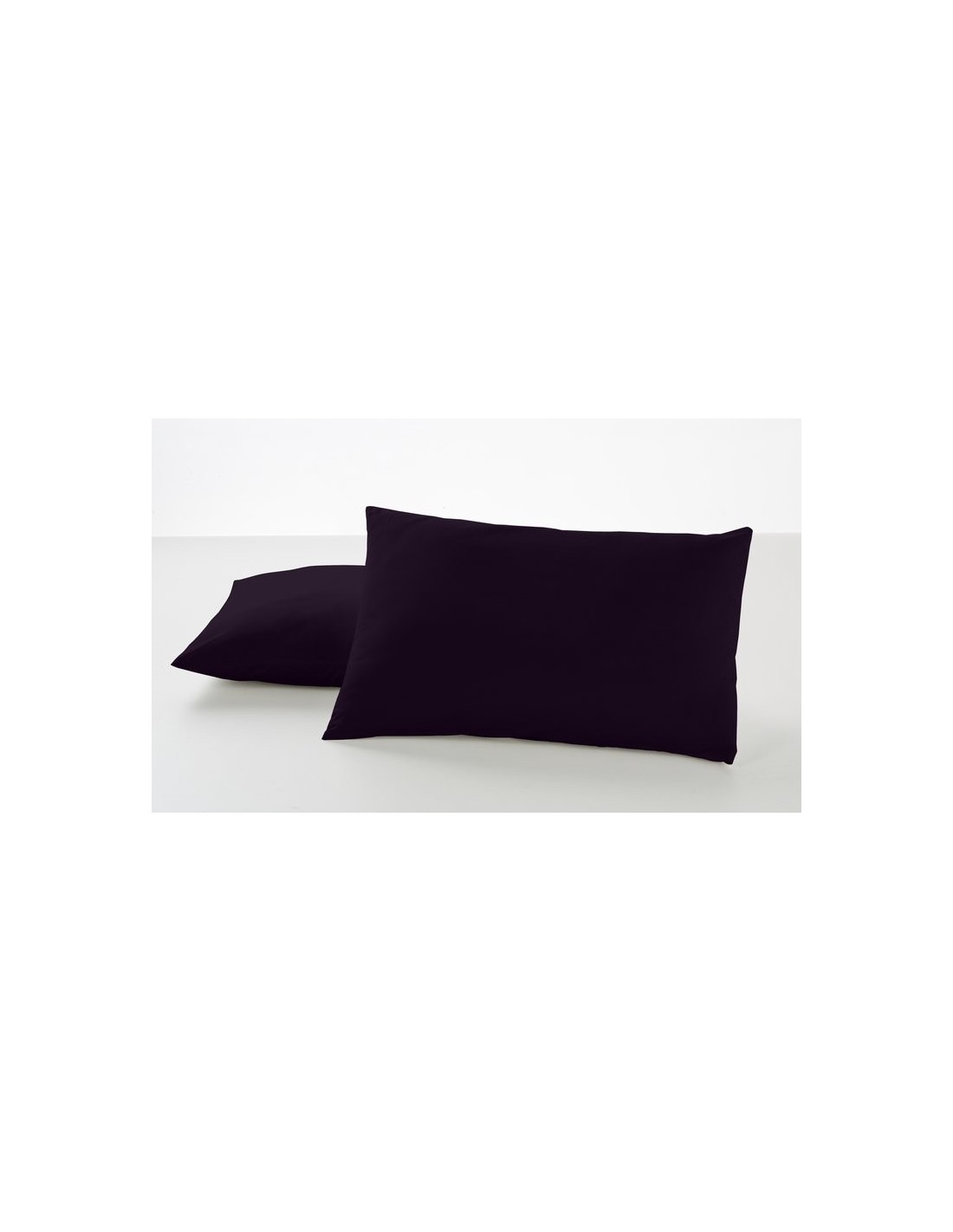Funda de almohada COMBI LISOS 113-NEGRO