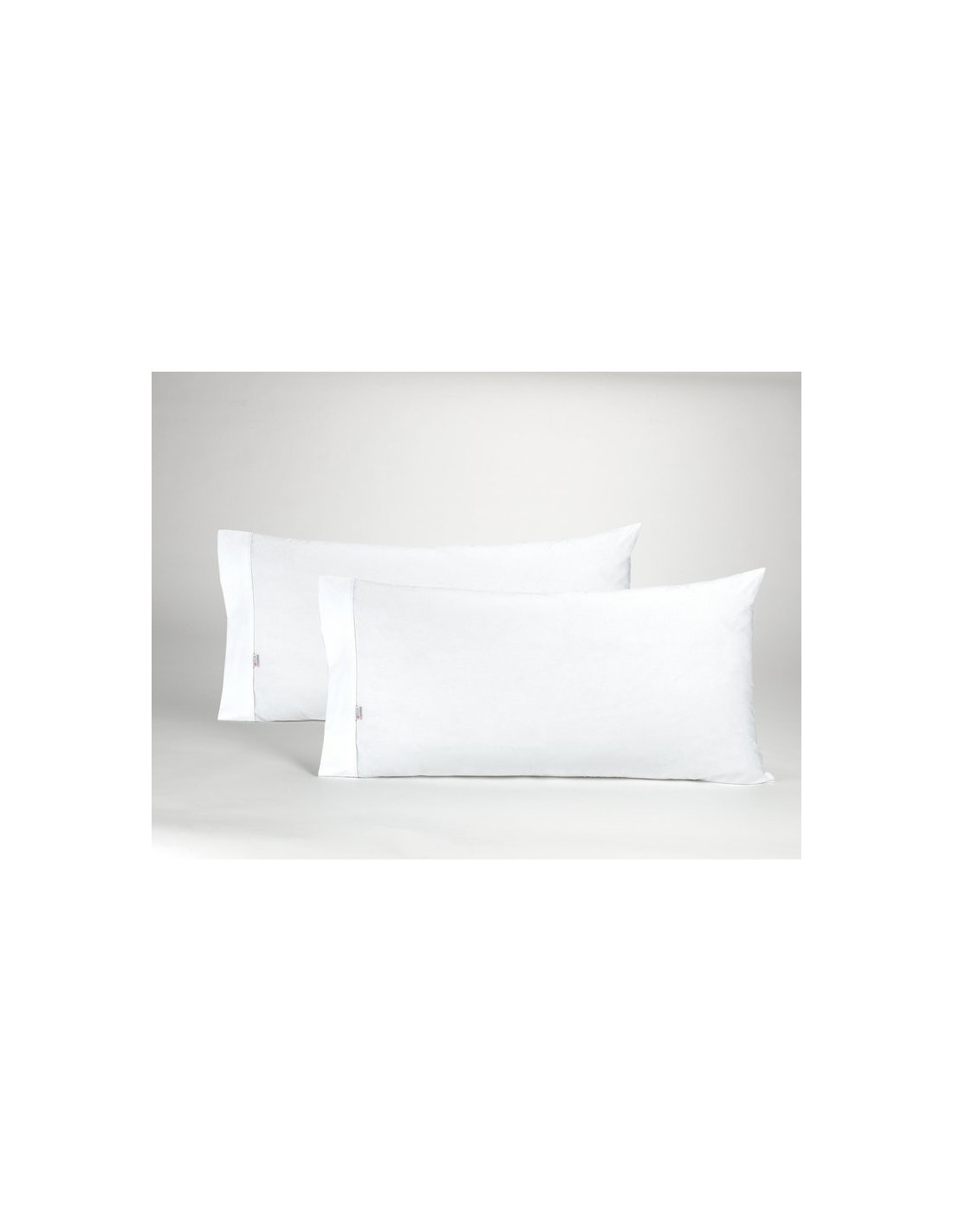 Funda de almohada COMBI LISOS. 100% algodón (144 hilos) 001-BLANCO