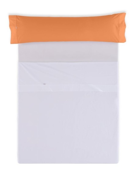 Funda de almohada COMBI LISOS. 100% algodón (144 hilos) 331-MANGO