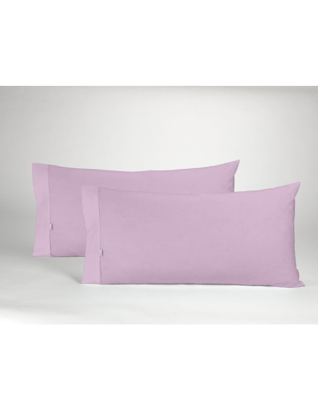 Funda de almohada COMBI LISOS. 100% algodón (144 hilos) 116-MALVA