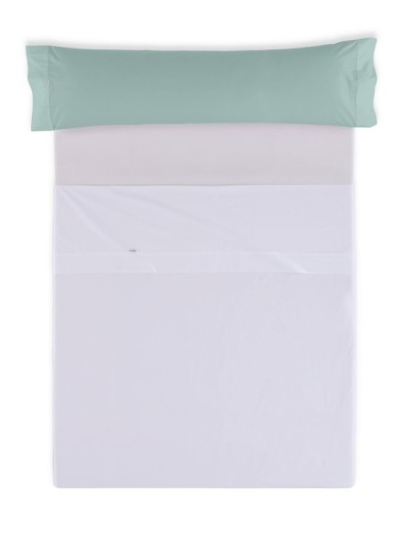 Funda de almohada COMBI LISOS. 100% algodón (144 hilos) 316-AQUA