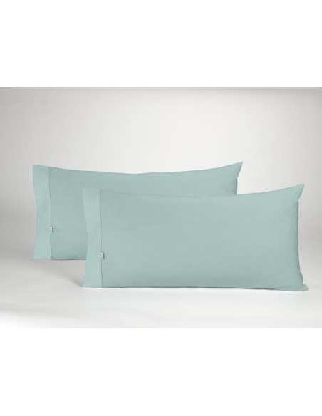 Funda de almohada COMBI LISOS. 100% algodón (144 hilos) 316-AQUA