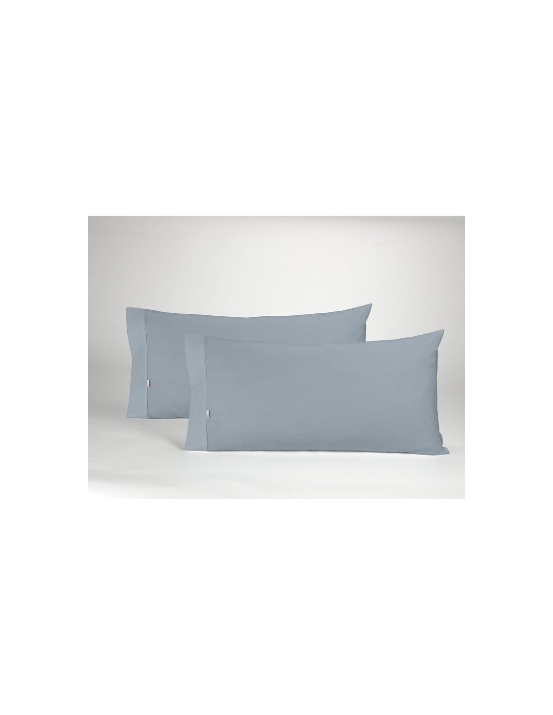 Funda de almohada COMBI LISOS. 100% algodón (144 hilos) 254-ACERO
