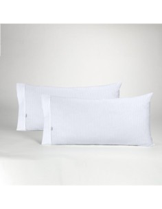 Funda almohada satén listado 300 hilos