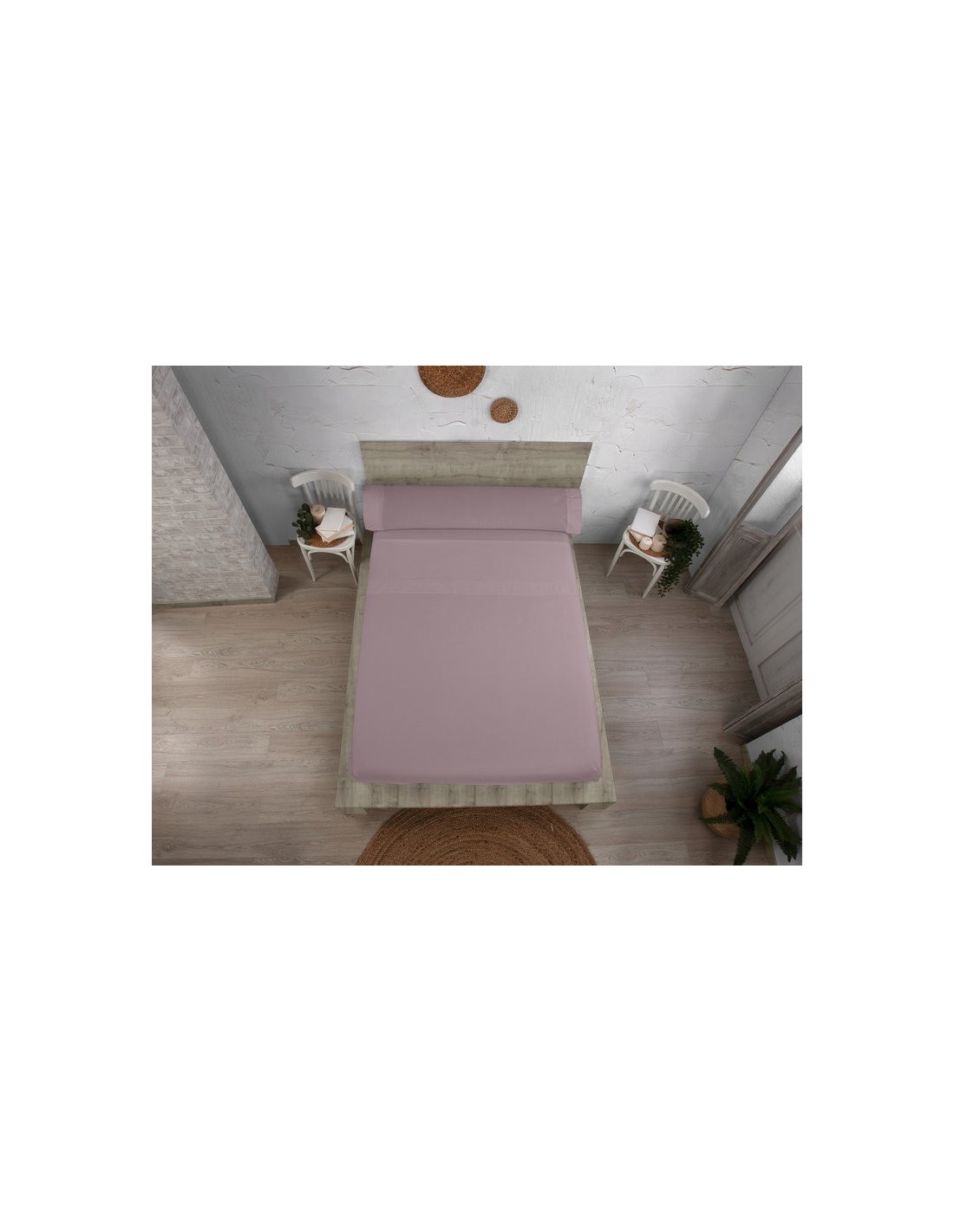 Juego de sábanas 300h doble pespunte 353-NECTAR