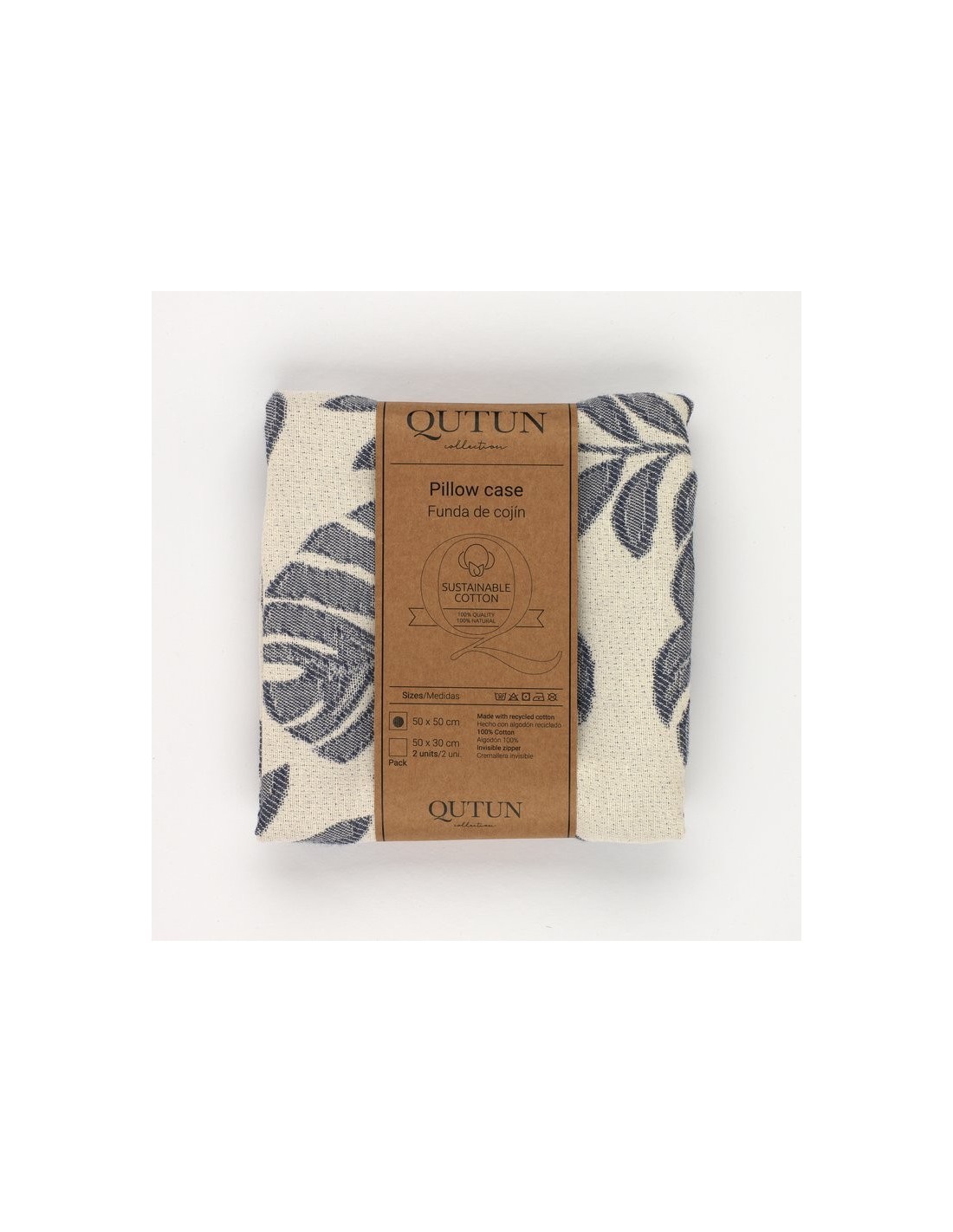 Funda cojín Ordesa 003-AZUL