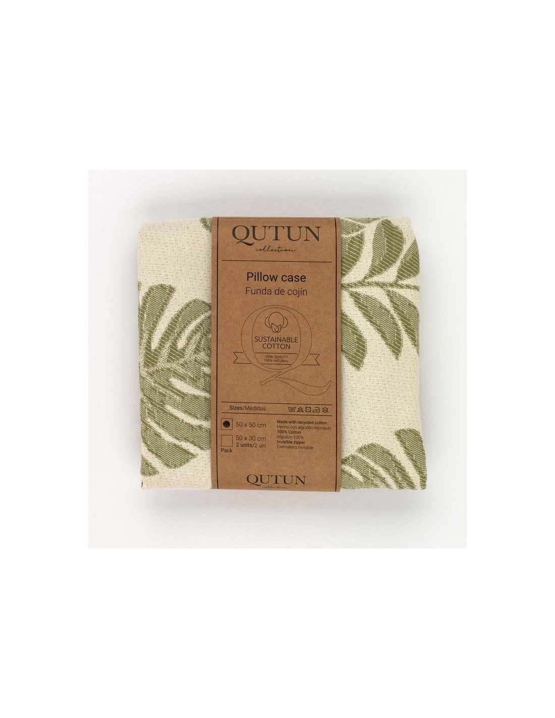 Funda cojín Ordesa 005-VERDE