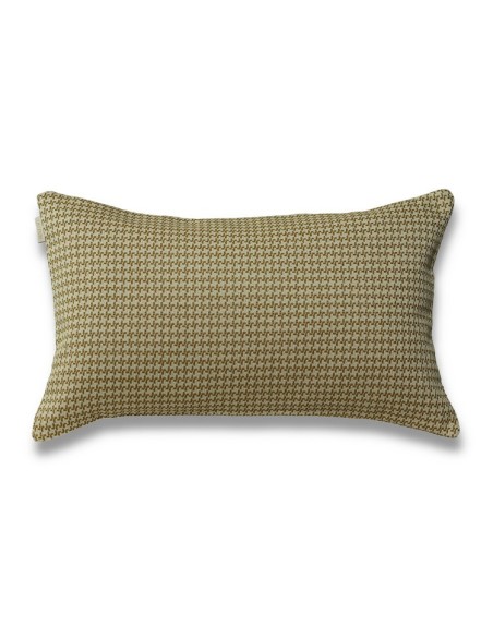 Funda de cojín de algodón Beret 029-OCRE